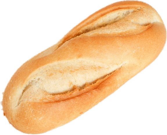 Pistolet wit | weißes Brötchen